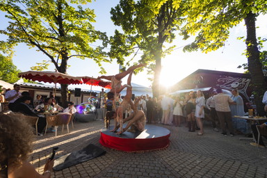Mirage Garden: New Outdoor Dining Area in Vienna's Prater