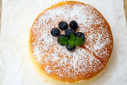 Japanischer Soufflé-Käsekuchen mit nur 3 Zutaten