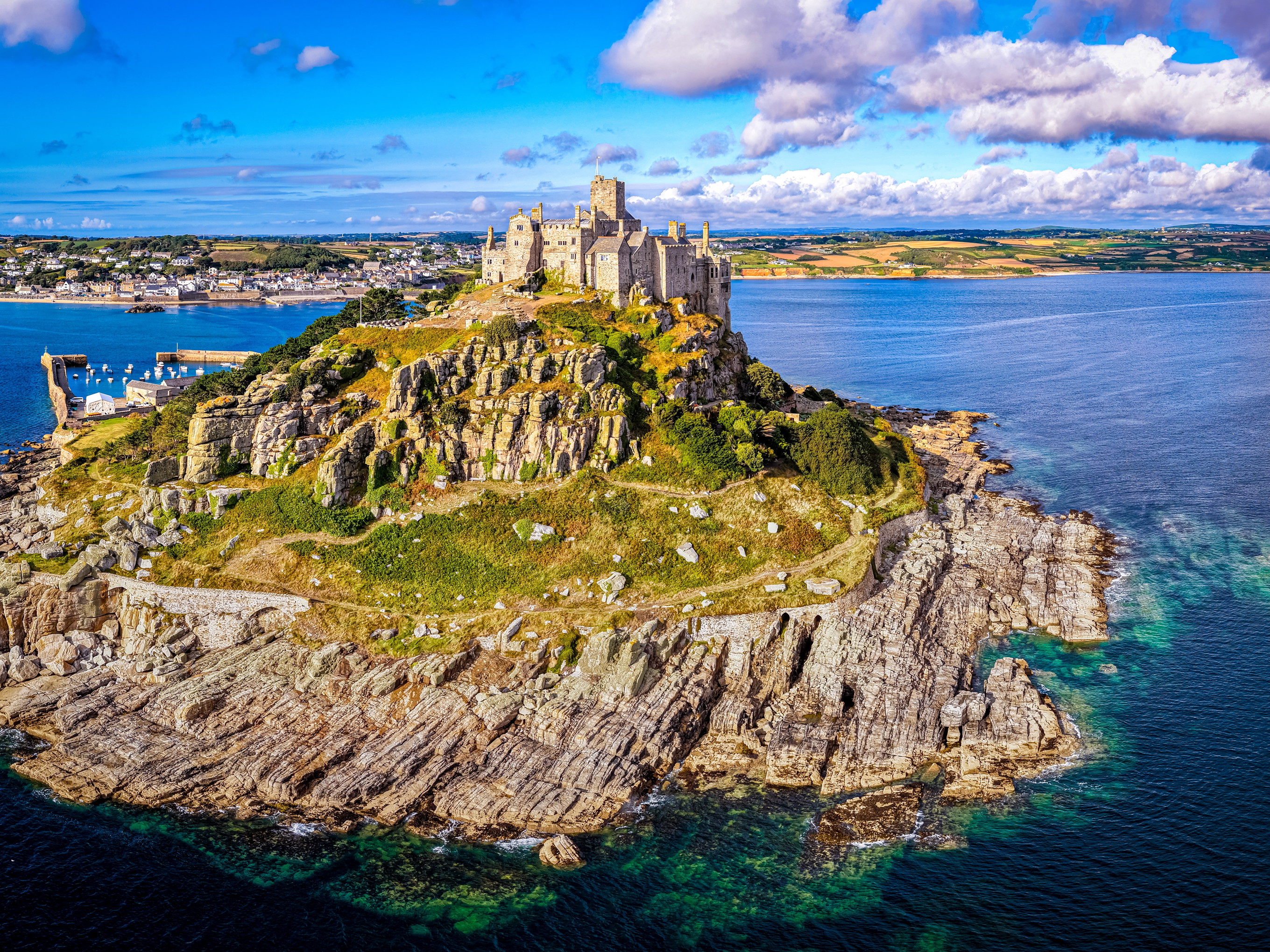  St. Michael’s Mount in Cornwall 