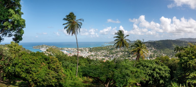 Sicht auf Castries, Hauptstadt von Saint Lucia