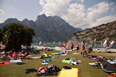 Ballspielen verboten! Das gilt nun am Gardasee