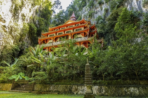 Der Sam Poh Tong Tempel in Malaysia
