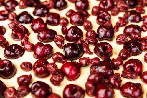 Cherry Traybake