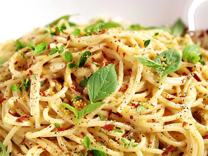 Pasta mit Trottarga