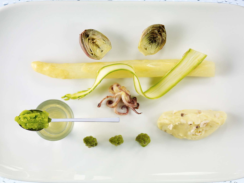 Artischocken-Spargel-Salat