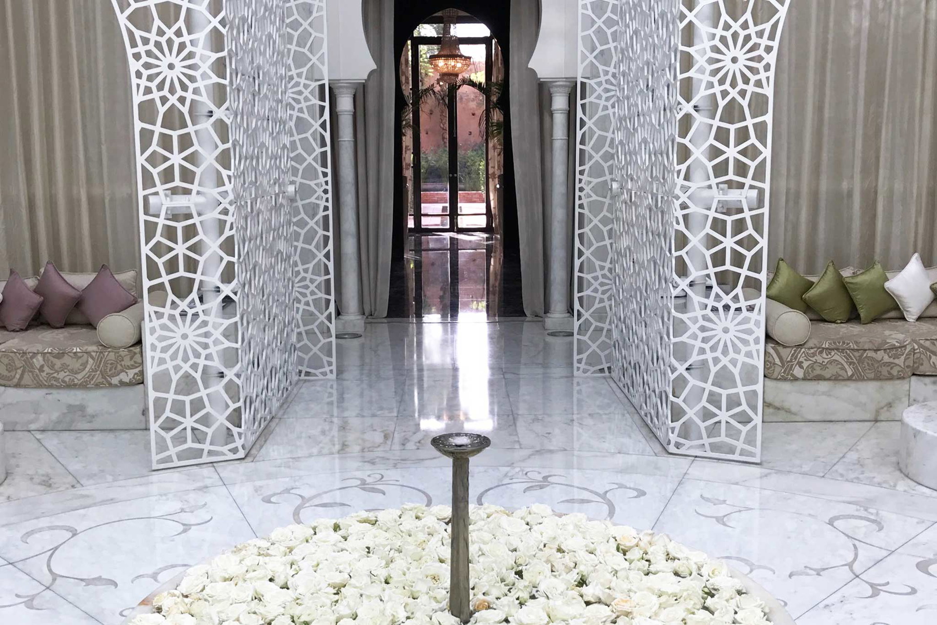 Wunderbar entspannen nach einem vollgetakteten Sightseeingtag lässt es sich in den unzähligen Hammams der Stadt. Das Spa des&nbsp;»Royal Mansour«&nbsp;lässt keine Verwöhnwünsche offen.&nbsp;
