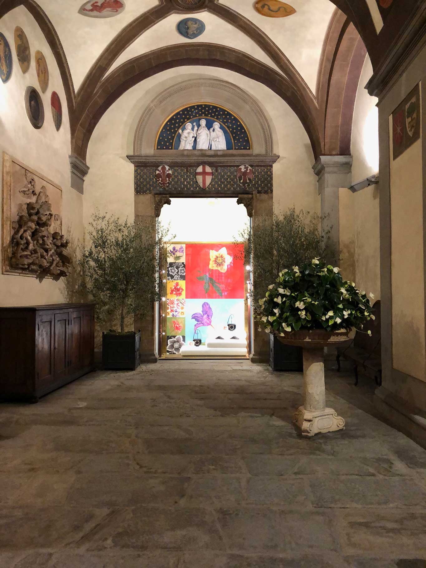Der etwas versteckte Eingang zum&nbsp;»Salvatore Ferragamo Museum«.&nbsp;