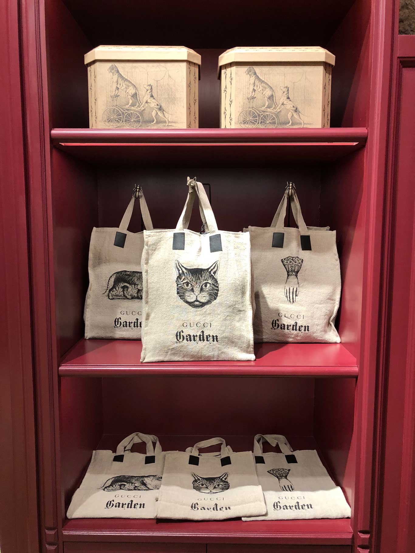 Gucci lässt selbst Jutebeutel zum Design-Piece werden.&nbsp;