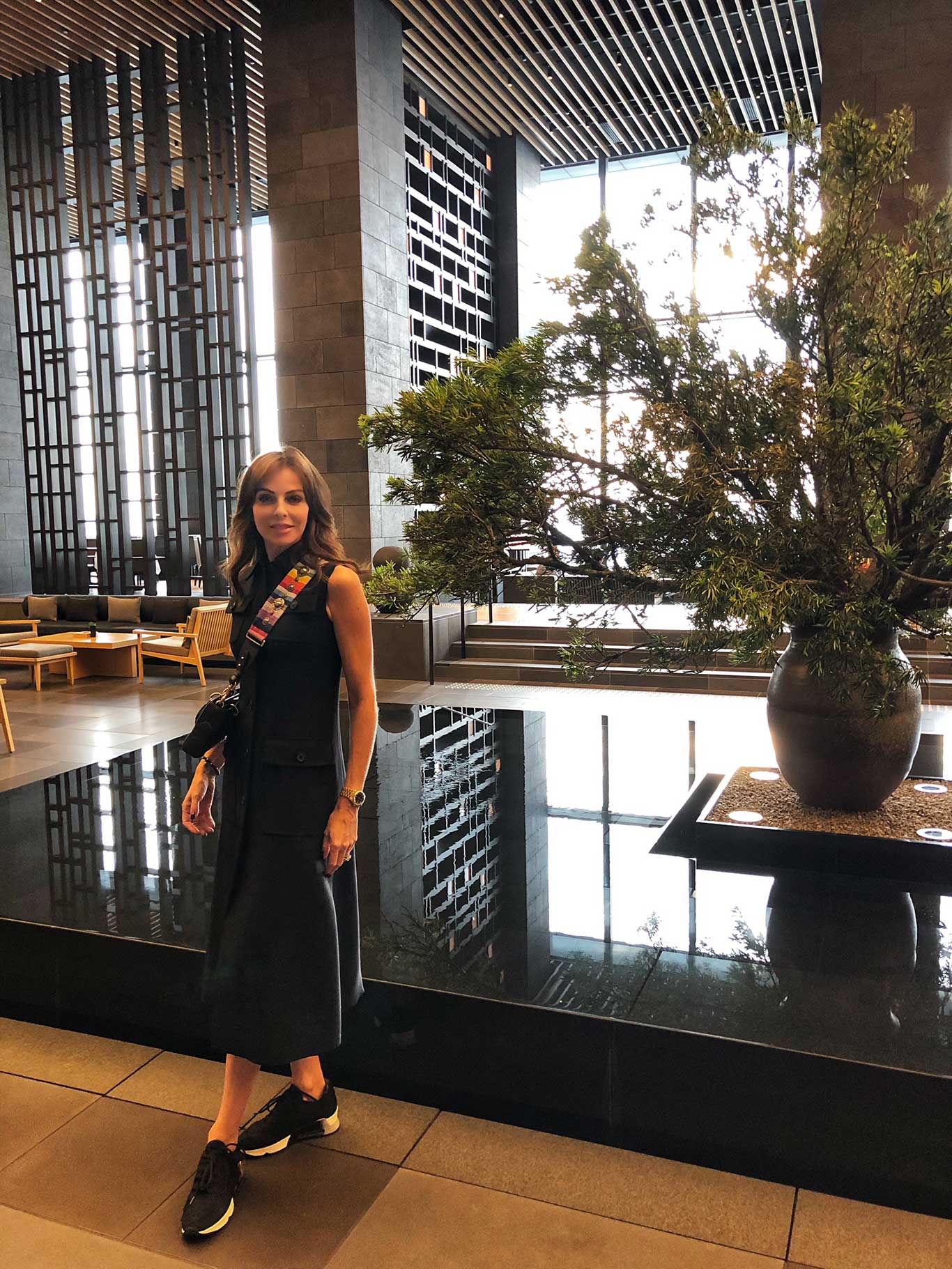 Das Aman Hotel in Tokio ist ein perfektes Beispiel für puristische Architektur und Design.