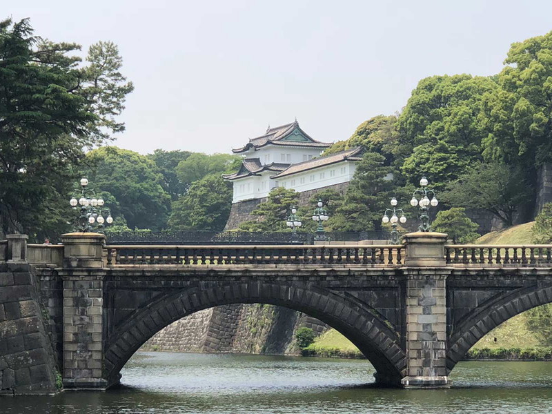 Die berühmte »Seimonish Brücke« des&nbsp;Kaiserpalastes in Tokio.&nbsp;