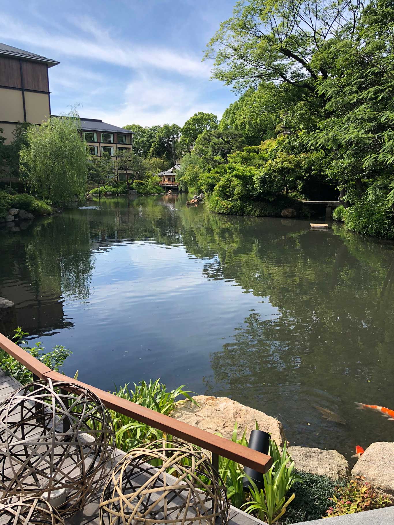 Der Hotelgarten des »Four Season« in Kyoto ist ein perfekter Rückzugsort.&nbsp;