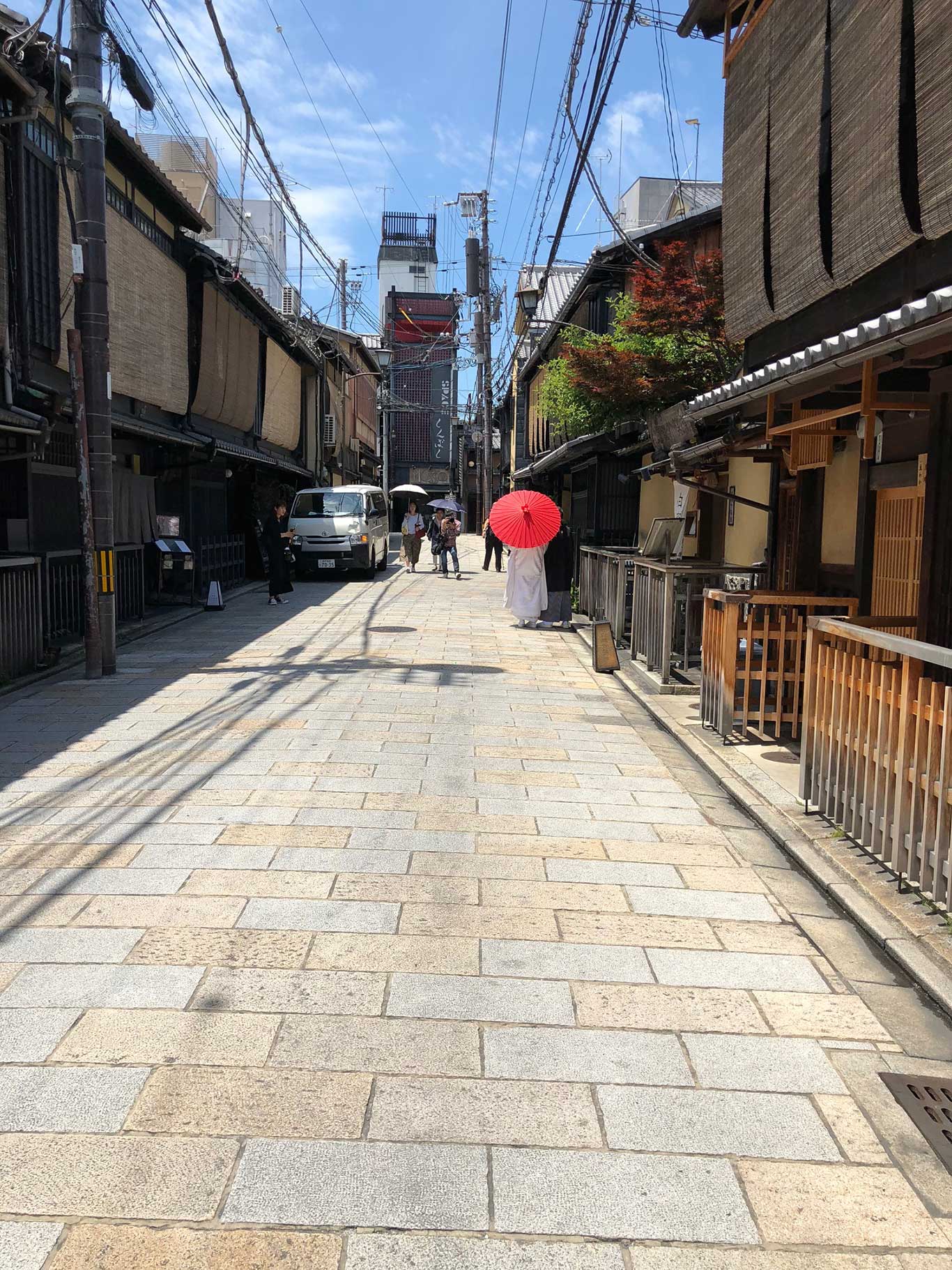Diese Straße in Kyoto wurde durch den Film »Die Geisha« eine regelrechte Touristen-Attraktion.&nbsp;
