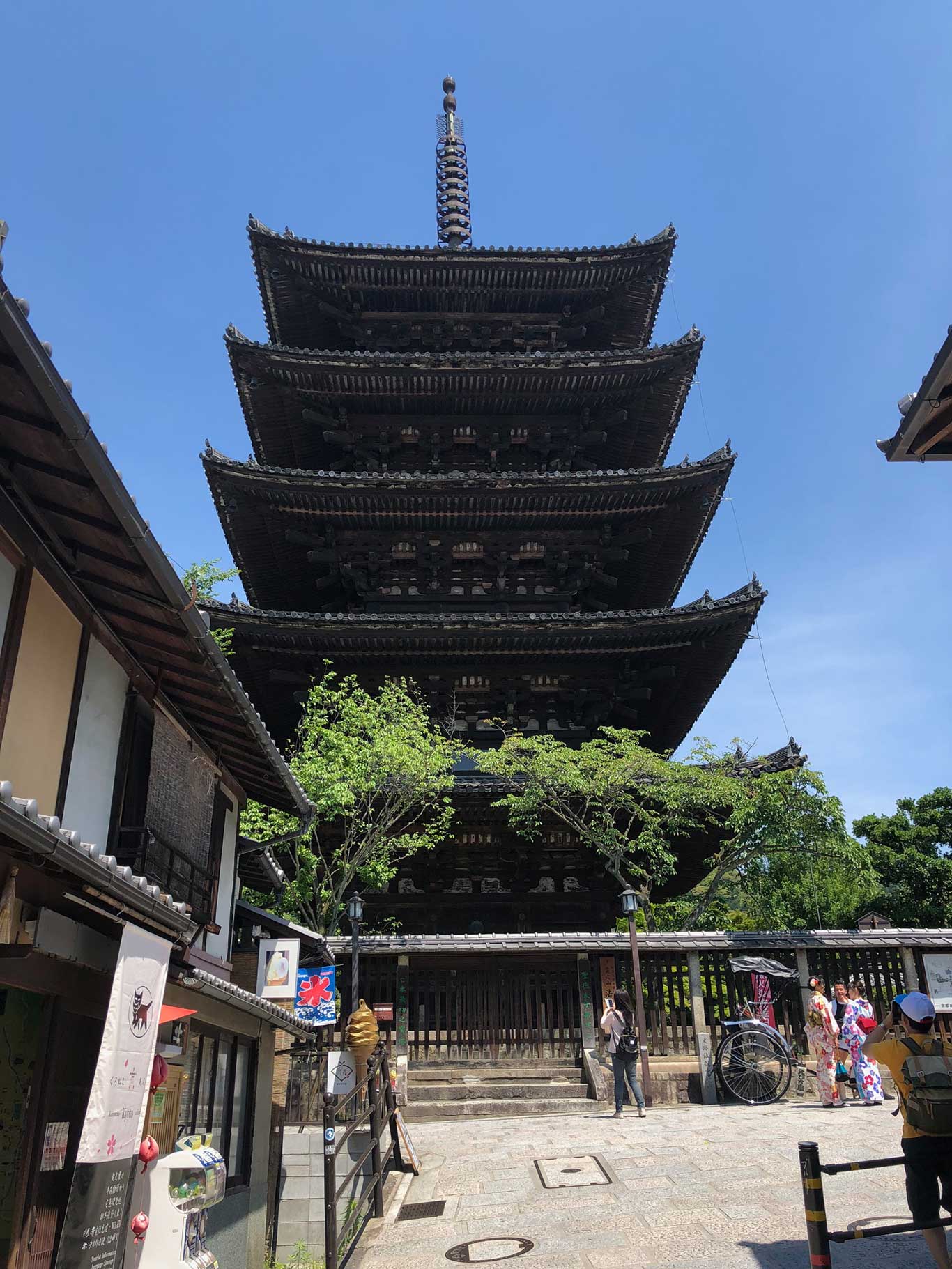 Historisches Gebäude im »Geisha District«.&nbsp;