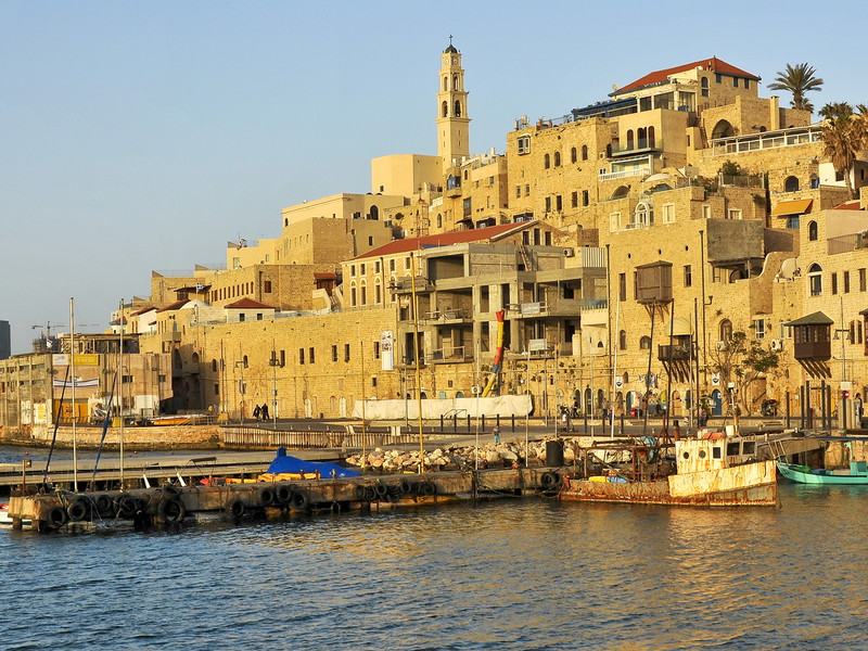 Alt und Neu: Von der Altstadt Jaffa bietet sich einem ein wunderbares Panorama auf die modernen Viertel von Tel Aviv.&nbsp;