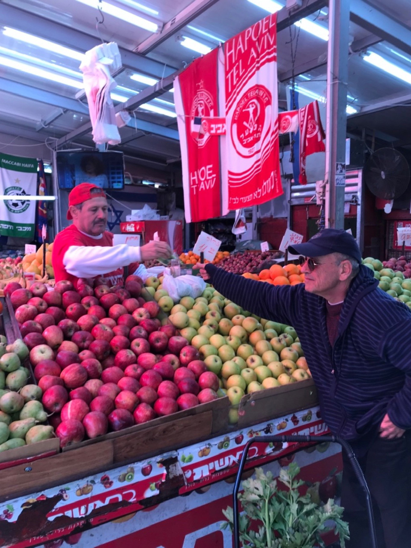 Carmel Market in Tel Aviv.&nbsp;