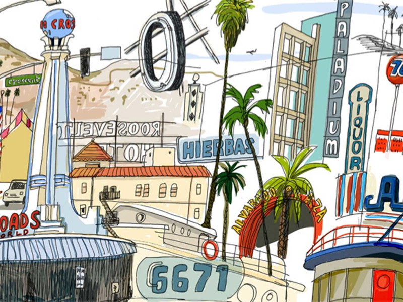 Die neuen »Travel Books« von Louis Vuitton machen Lust auf die nächste Reise – zum Beispiel nach Los Angeles. louisvuitton.com