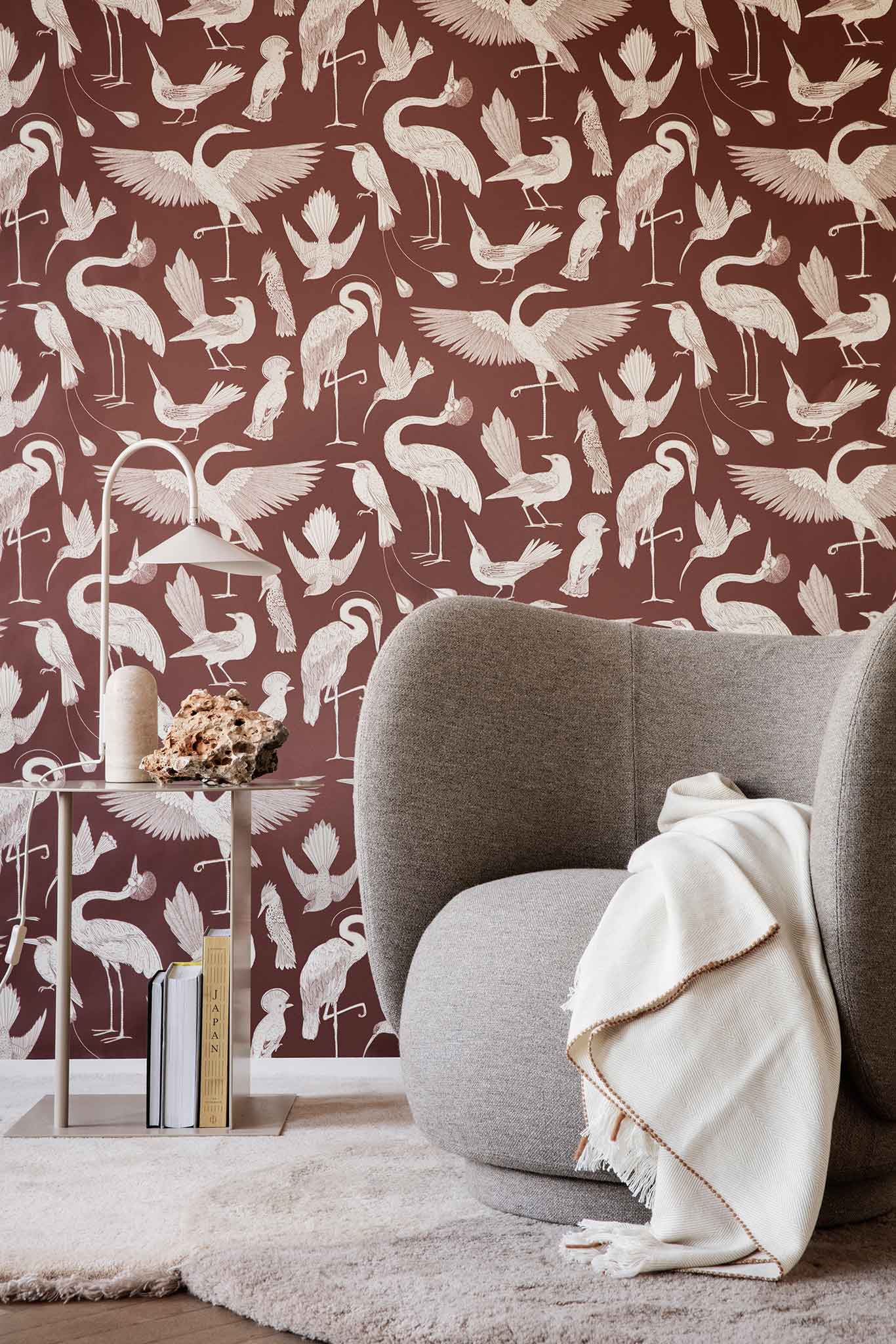 Eine Tapete kann Räumen einen komplett neuen Look geben.&nbsp;fermliving.com