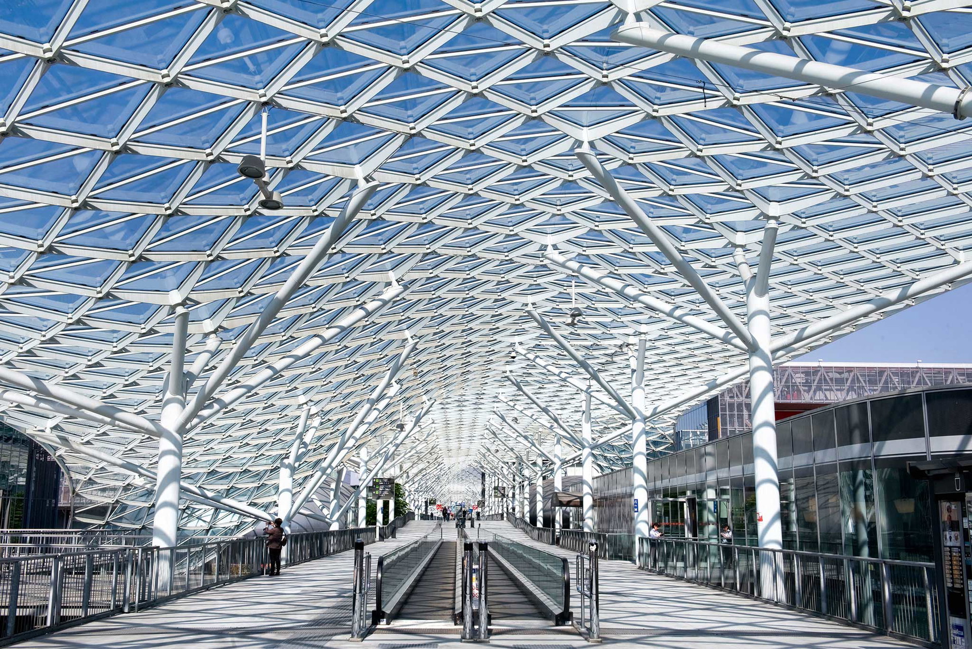 Menschenleer auch die Messe in Mailand. Erst 2021 wird hier der Salone wieder seine Tore öffnen.