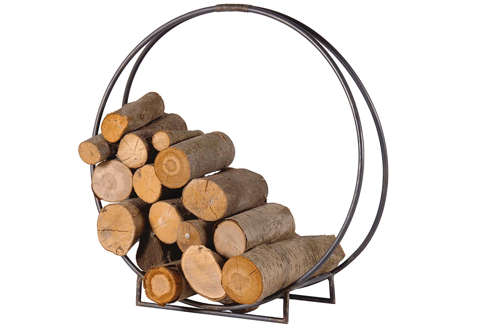 So präsentieren sich die Holzscheite immer schön organisiert und jederzeit griffbereit. coxandcox.co.uk