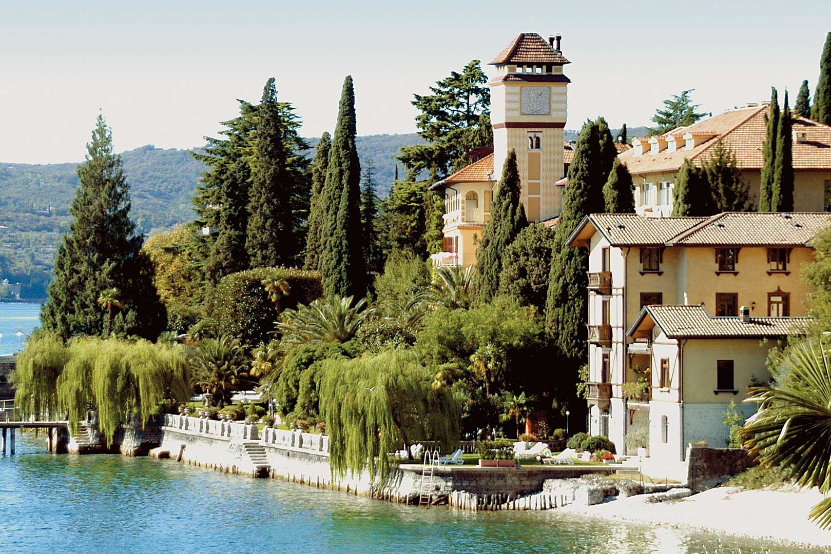 Das Grand Hotel Fasano am Gardasee ist eine Oase des Luxus und der Entspannnung.