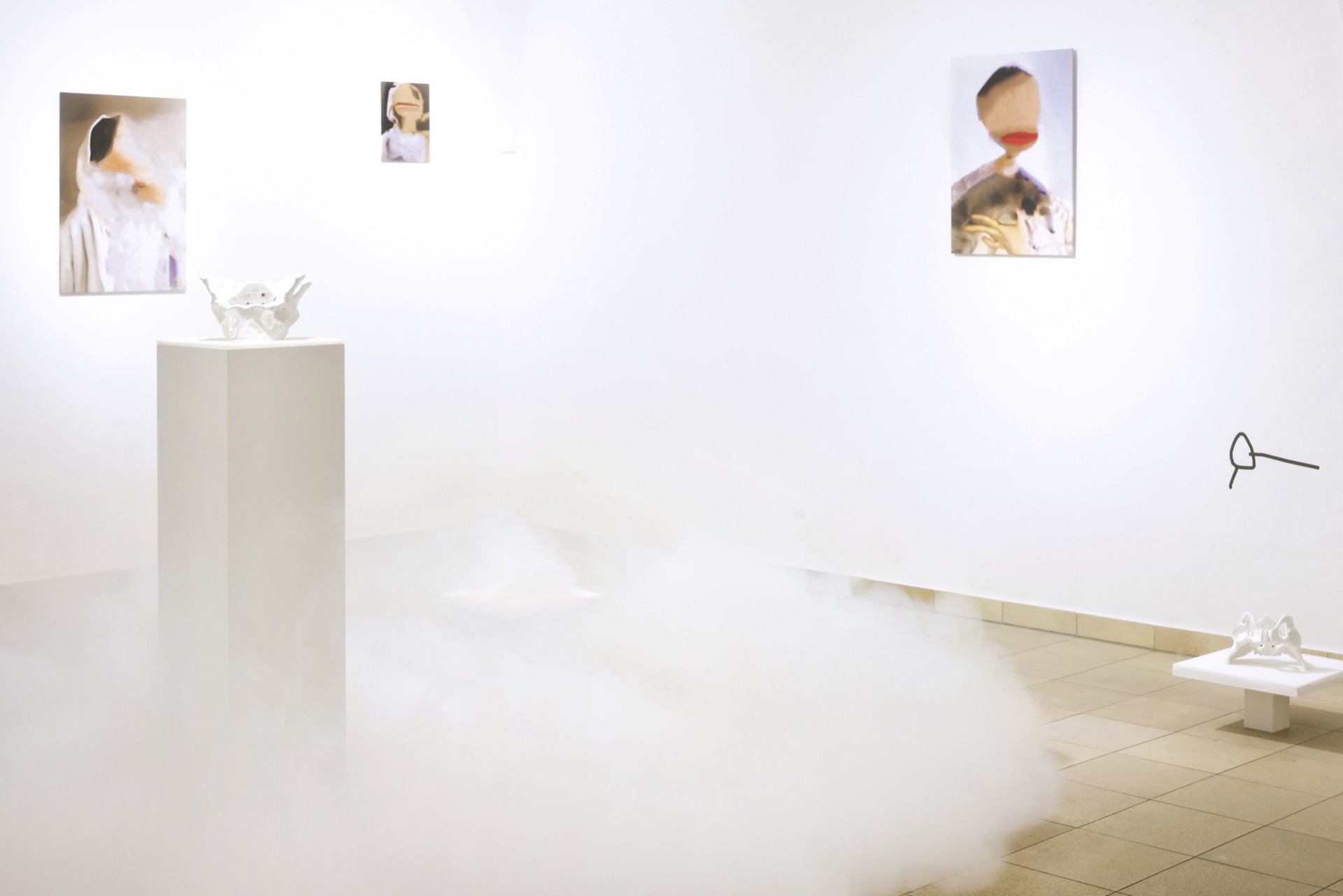 Junge Kunst: Die Ausstellung »Hyperia« von Christiane Peschek 2020 im Schauraum bei Sophia Vonier in Salzburg.