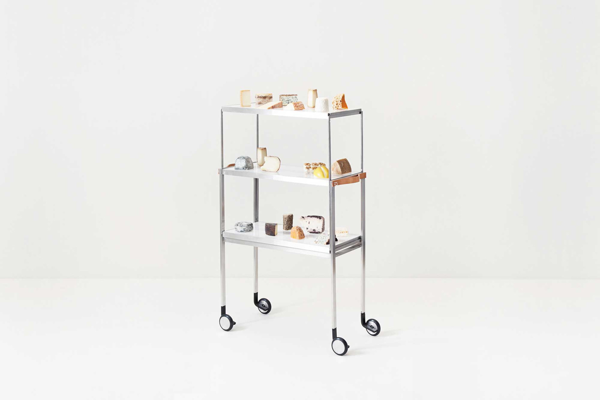 Fahrbares Food: Restaurant-Trolley »Charrin« von Christophe Guberan.