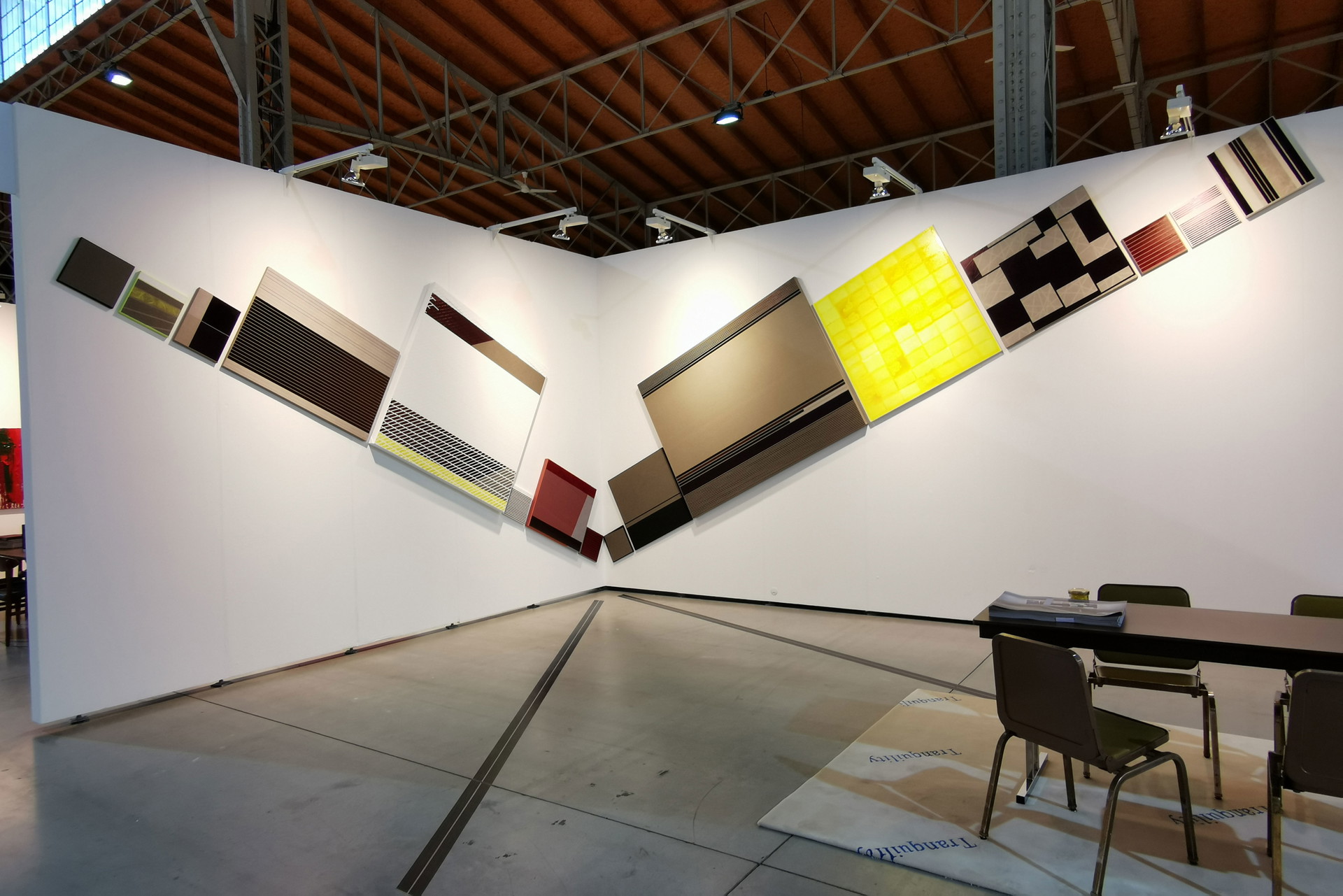 Ein Kustwerk von Herbert Hinteregger für die Galerie Georg Kargl Fine Arts.&nbsp;