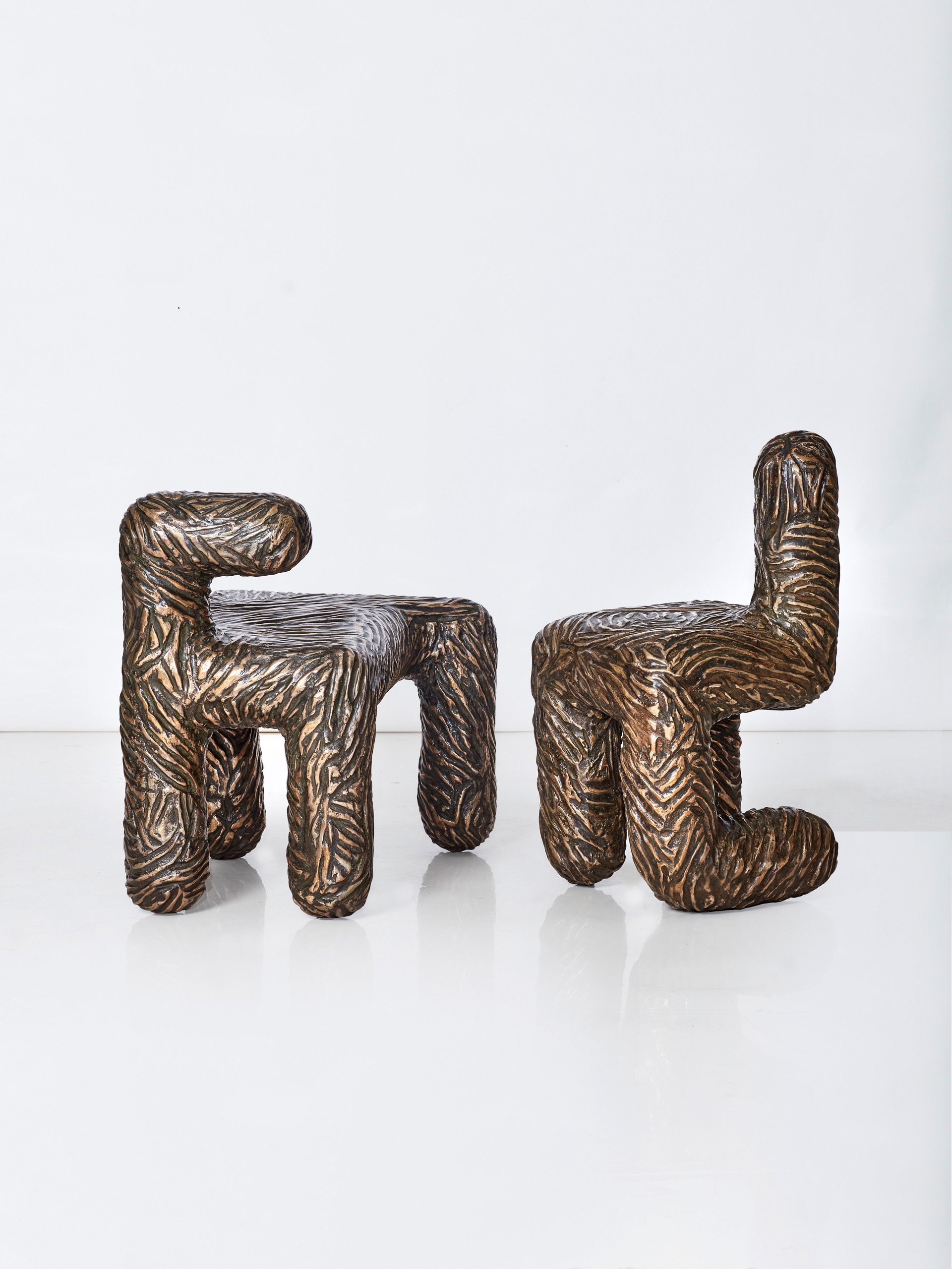 Animalische Stühle: Ist es eine Skulptur oder ein Stuhl? Der südafrikanische Künstler und Designer Atang Tshikare setzt auf Handarbeit. Seine Stücke sind limitiert.&nbsp;southernguild.co.za