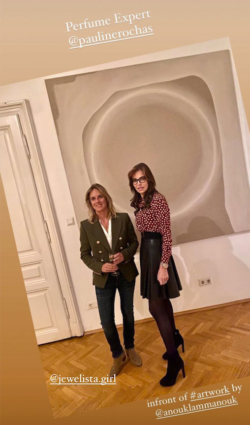 Herausgeberin und&nbsp;Chefredakteurin von Falstaff LIVING, Angelika Rosam, mit&nbsp;Parfümeurin Pauline Rochas.