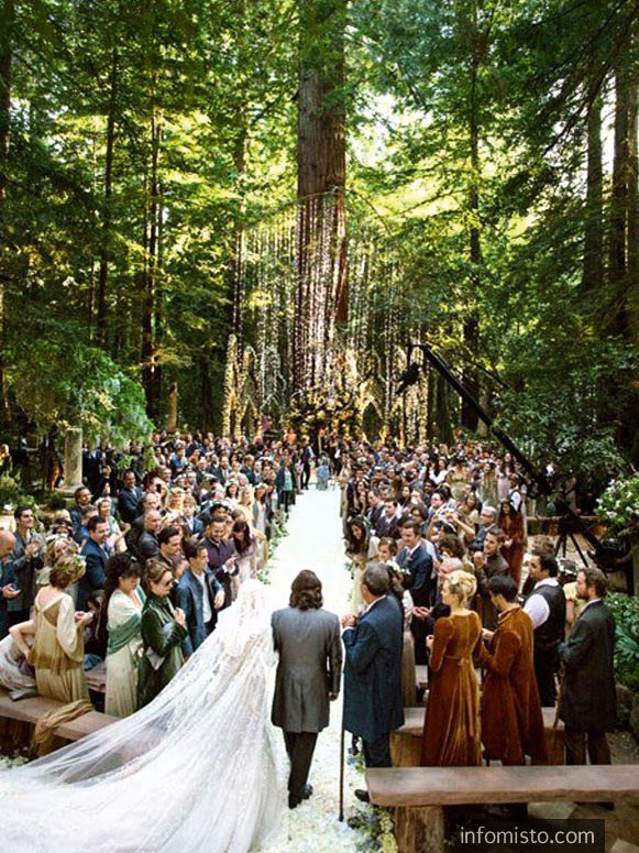 Märchenhochzeit von Sean Parker mit 365 Gästen.