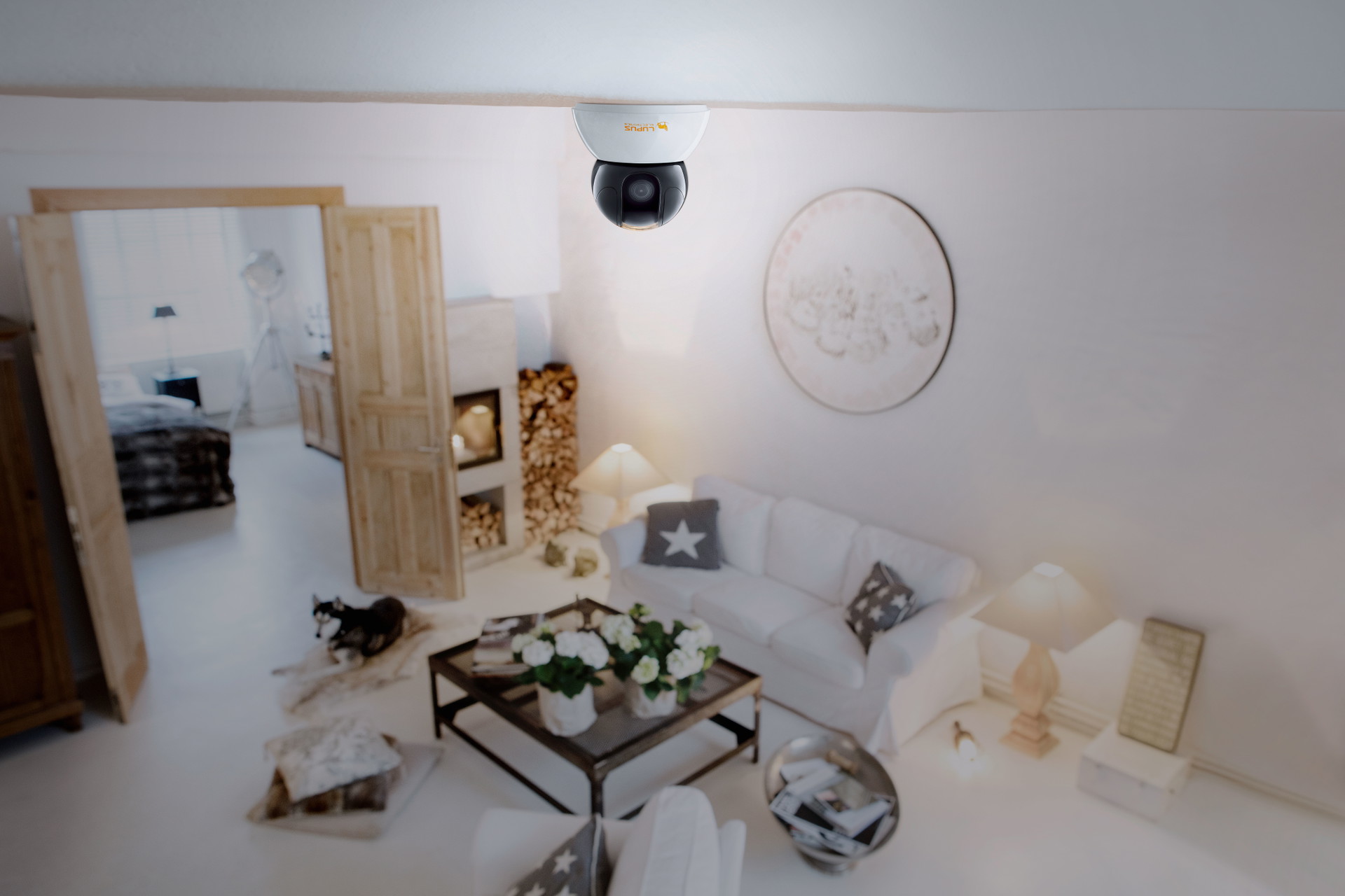 Gute Mischung:&nbsp;Lupus Electronics vereint in seinen Sicherheitslösungen Alarmanlage und Smart-Home-Systeme. Besonders toll: Produkte anderer Hersteller (z. B. Philips Hue, Sonos, IKEA Trådfri) lassen sich hier perfekt integrieren.&nbsp;lupus-electronics.de