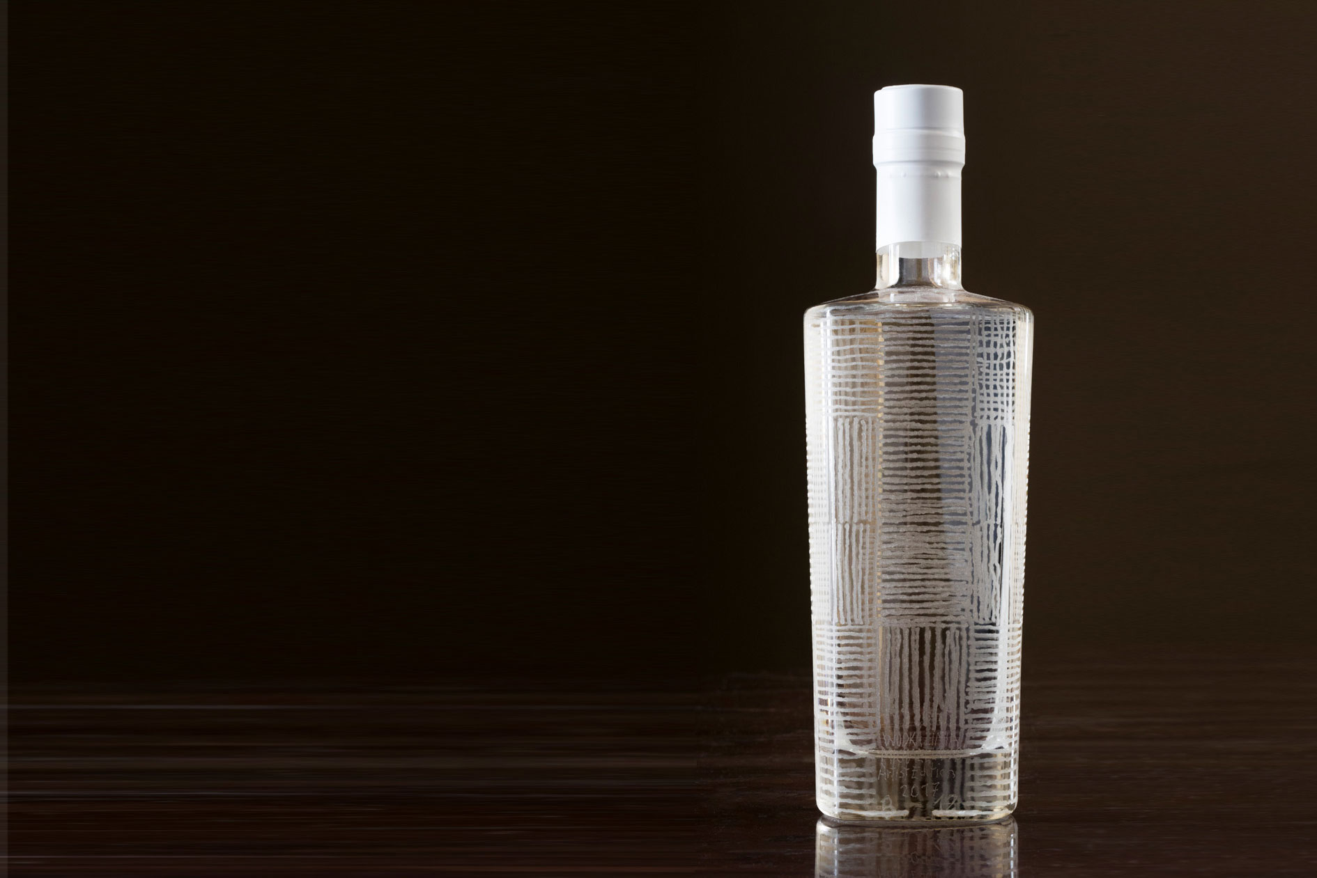 Die WODKA LINIA ARTIST EDITION No.1 von Michi Lukas.
