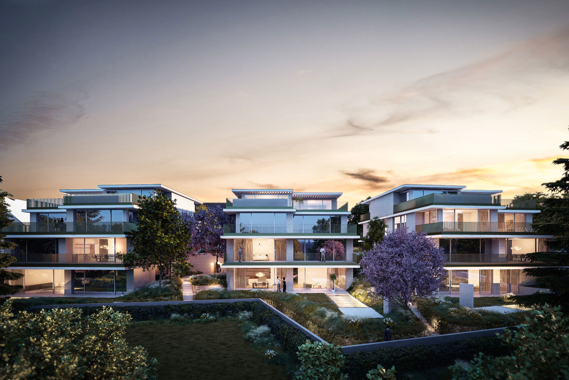 Urban Nature:&nbsp;Drei exklusive Stadtvillen im Einklang mit der Natur.