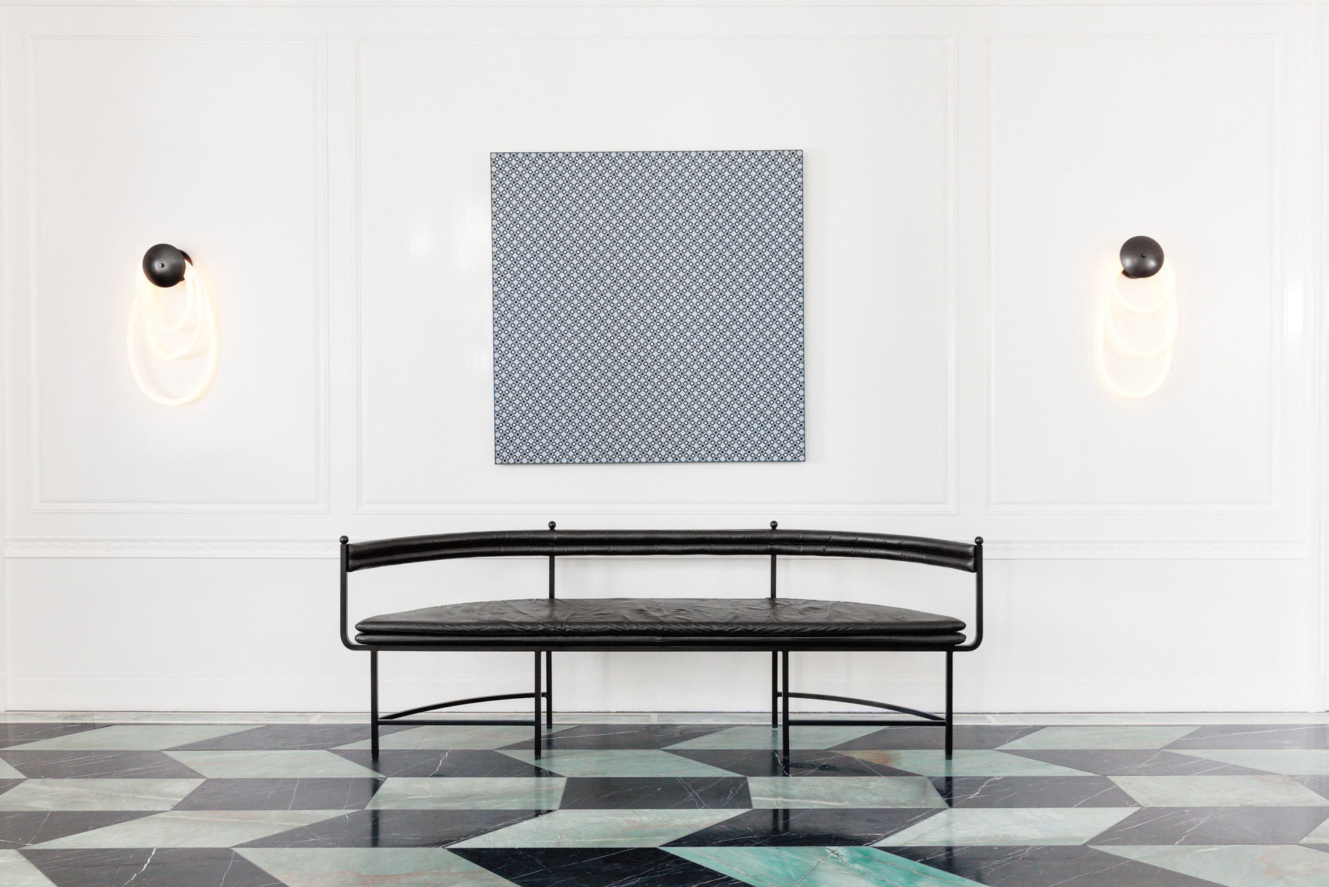 Kunstwerk:&nbsp;Ein Leben ohne Kunst ist für die Interior-Designerin nicht vorstellbar. Das gibt sie auch in ihren Klassen weiter.