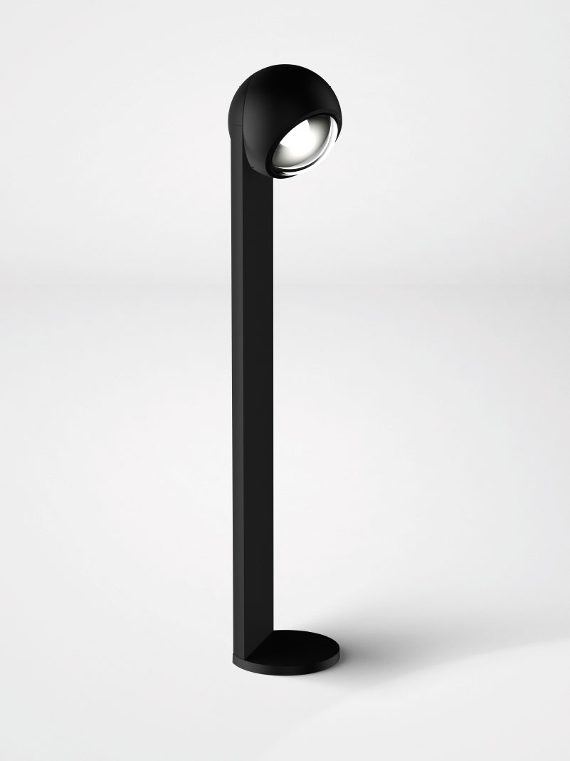 Daylight: Der »Sito palo« ist bekannt für seine Lichtstärke. Und natürlich auch für sein diskretes Design, das sich in jeden Garten einfügt. occhio.de