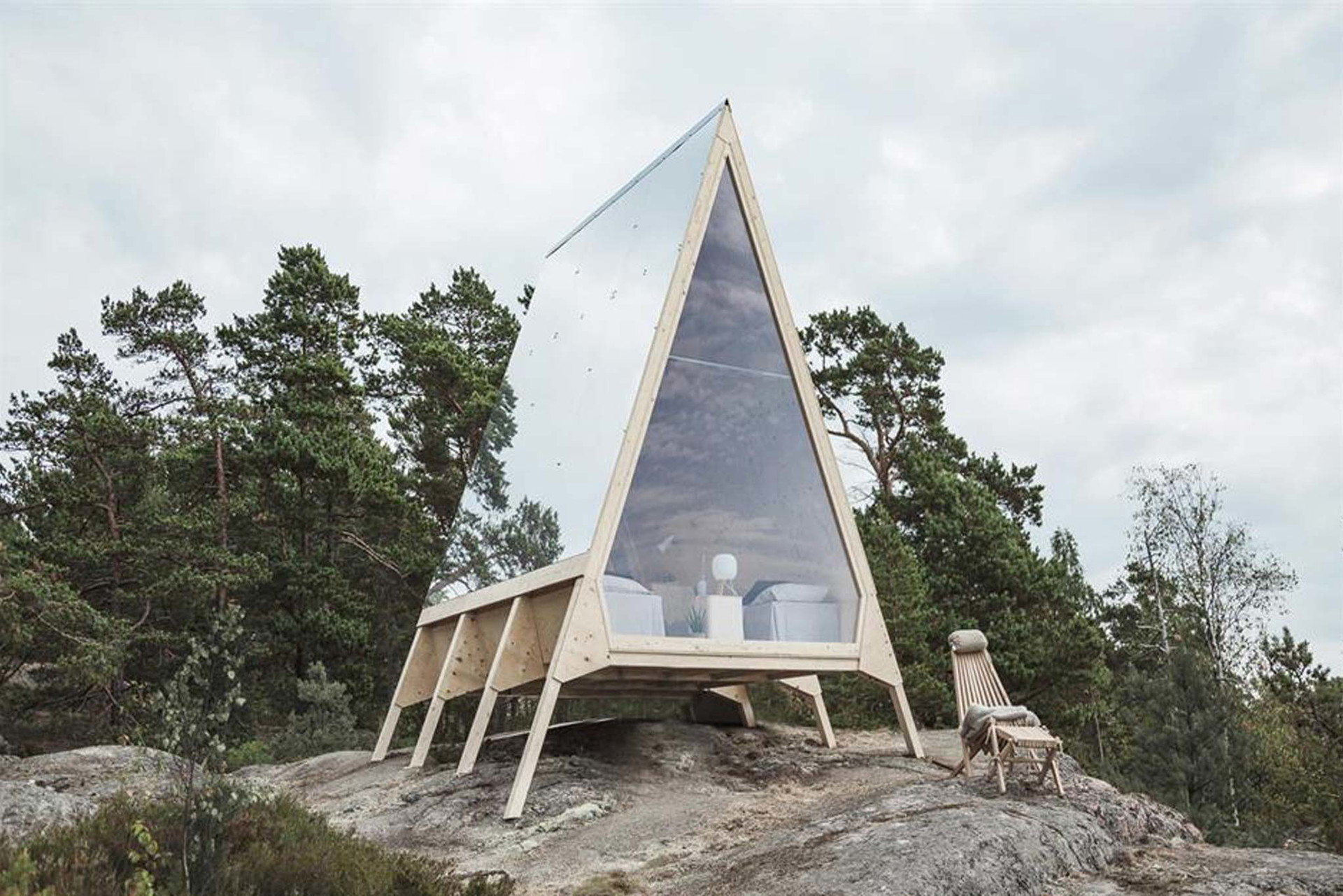 Ein wahrer Augenschmaus: Inspieriert durch das klassische Tepee-Design, entwarf Robin Falck dieses wunderschöne Exemplar. robinfalck.com&nbsp;