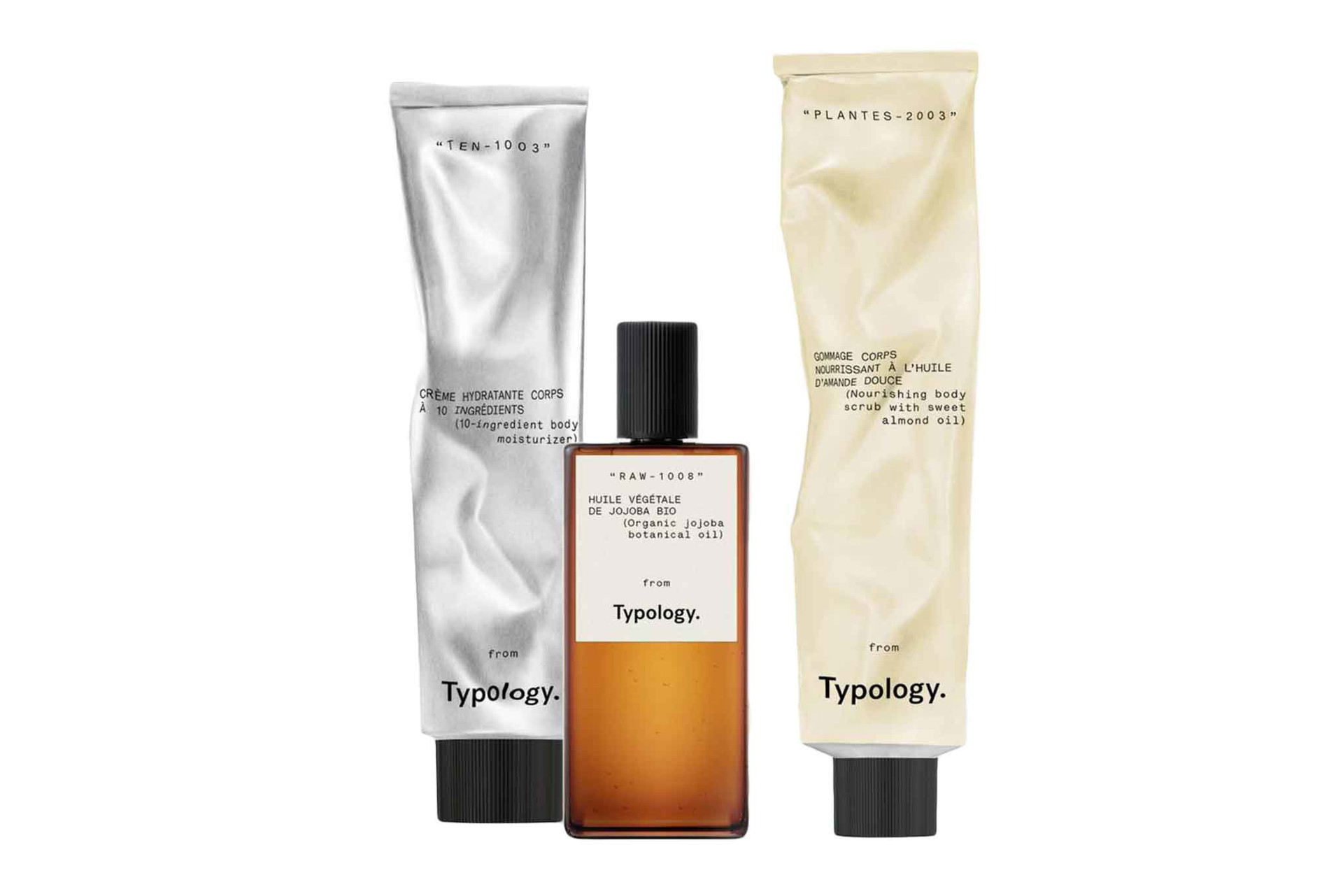 Typology Paris
»Ich lege großen Wert darauf, meinen Körper zu pflegen und liebe Eincremen. Aktuell benutze ich die nachhaltige Pflege von Typology und bin auch großer Fan des&nbsp;Nourishing Body Scrub mit Mandelöl. Die&nbsp;Produkte sehen außerdem hübsch aus und sind ein tolles Geschenk für liebe Freunde.«