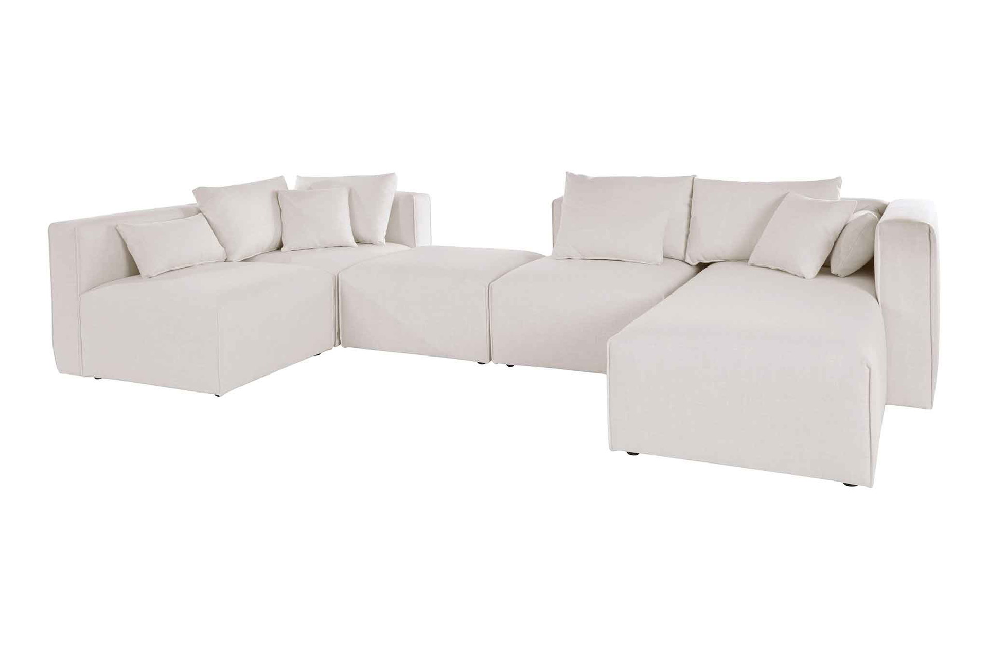 Sofa »Montpellier« GMKxOTTO Home &amp; Living Kollektion
»Ich bin ein großer Fan dieses Sofas. Die ver-schiedenen Module können ganz nach den eigenen Wünschen kombiniert und gestaltet werden. 100 % Cozyness, Freiheit und Flexibilität sowie die Verarbeitung nachhaltiger Materialien.«