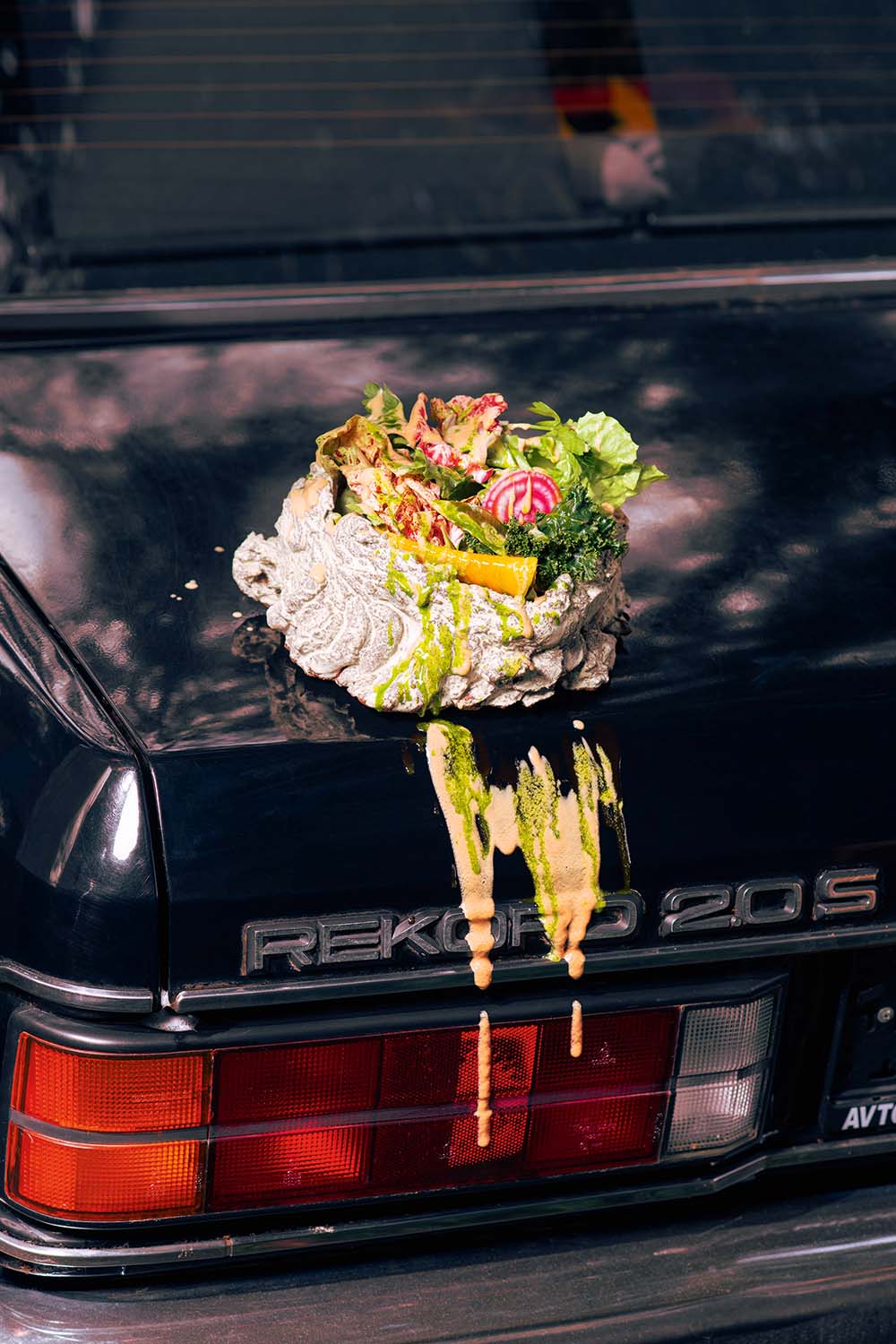 »Tower of Pisa« nannte sich diese kreative Salatschüssel, die 2019 beim Steinbeisser-Event in Wien serviert wurde.