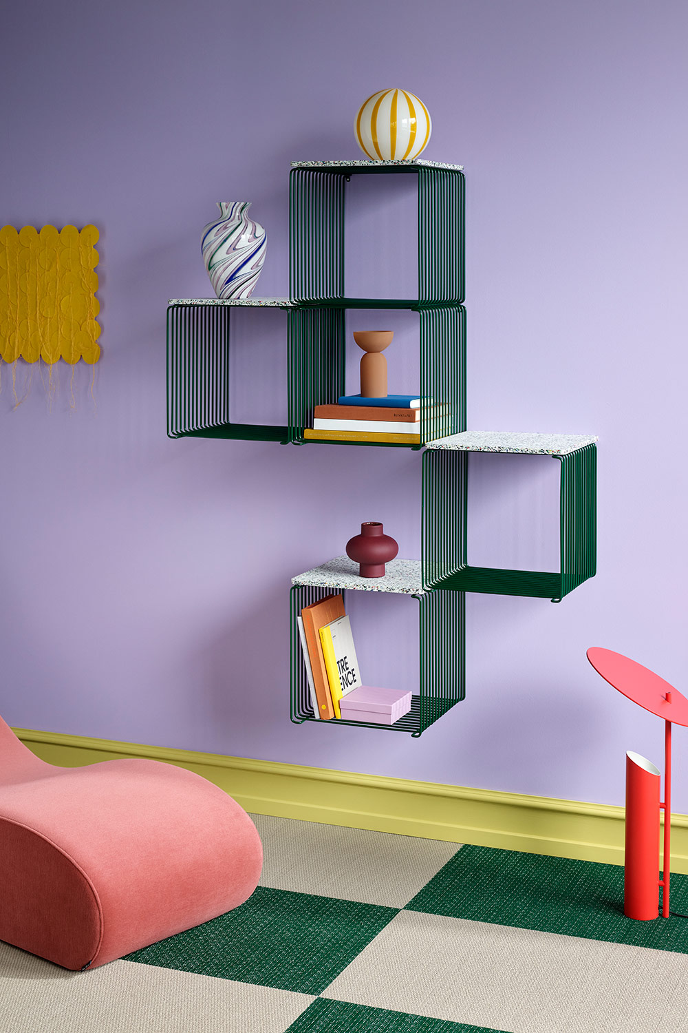 Der Regalkubus »Panton Wire« ist auch nach Recycle-Update ein Evergreen. montanafurniture.com