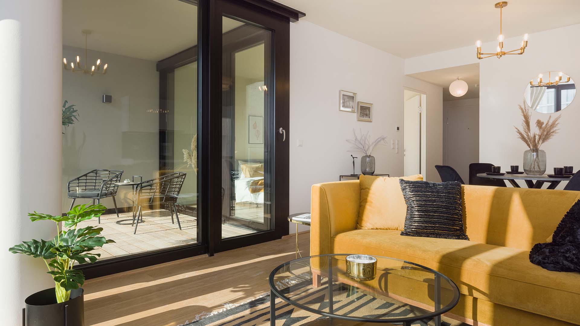 Staged Apartment.