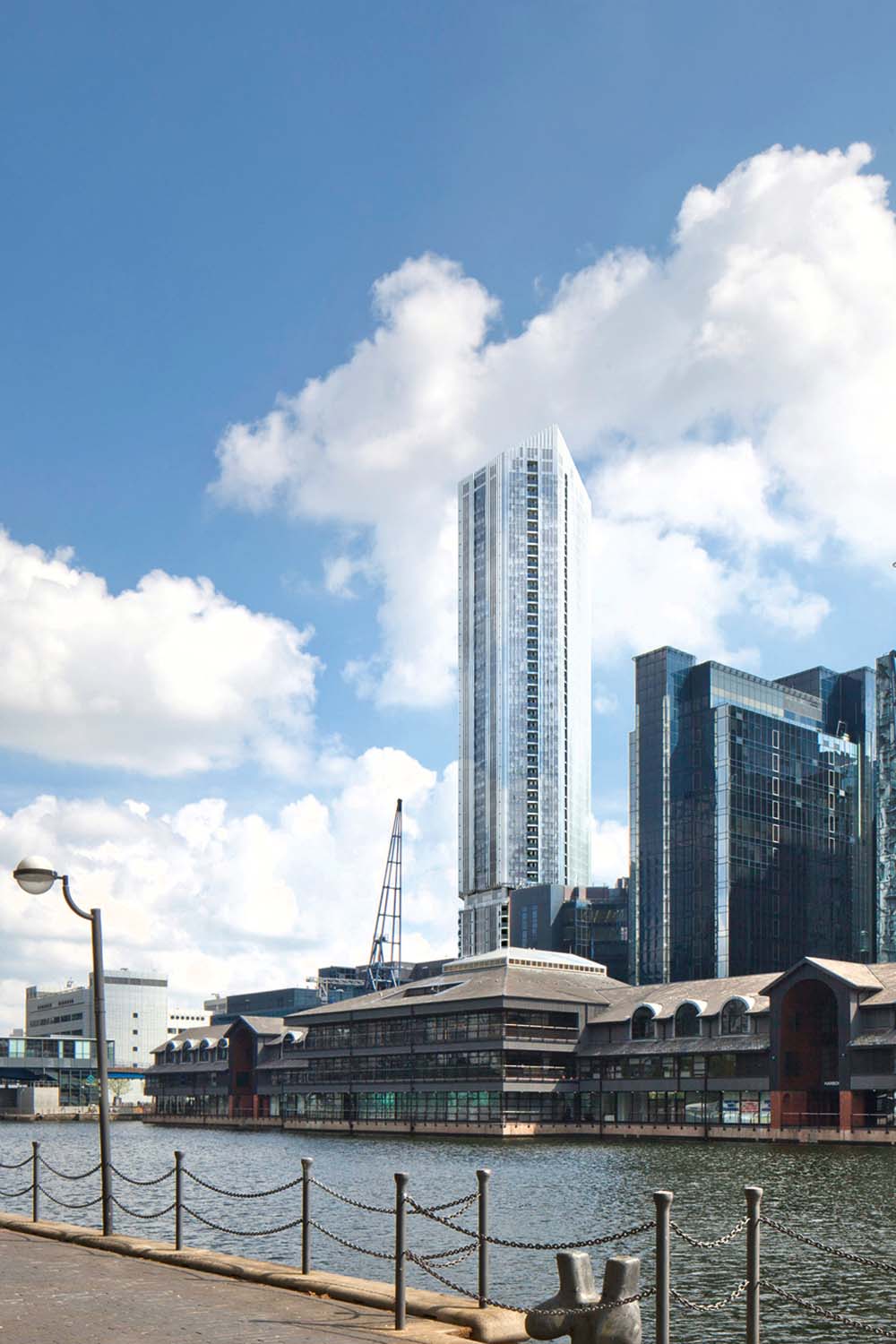 Ein Zeichen des Wandels: War Canary Wharf bislang als reiner Bürostandort bekannt, wird das Gebiet im Osten immer mehr zum Wohnort umfunktioniert. Leuchtendes Beispiel ist das 53-stöckige »The Madison«. Preise: ab 600.000 Euro aufwärts.
themadison.co.uk