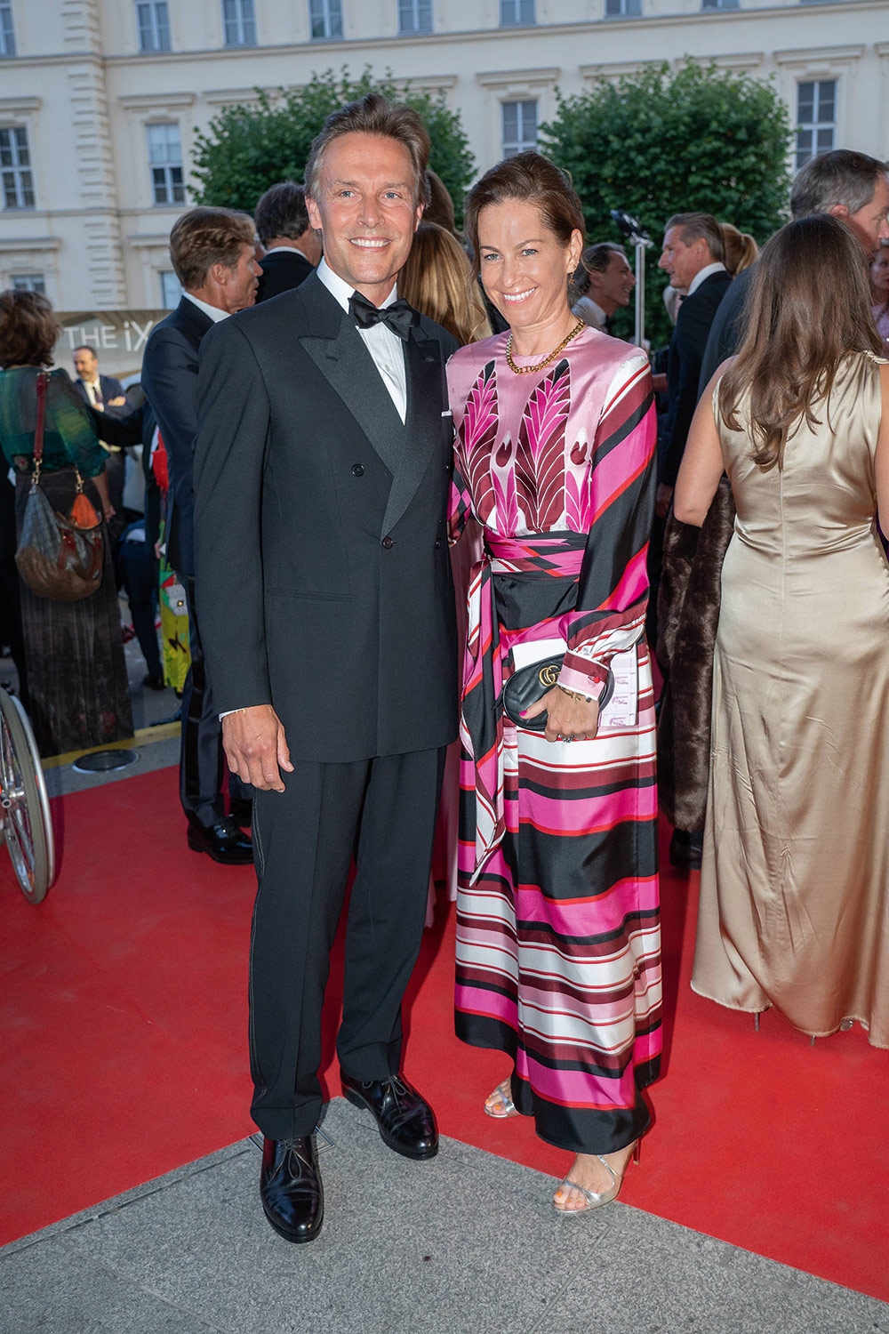 Birgit Lauda kam mit ihrem neuen Freund Markus Sieberer zum Fundraising-Abend.