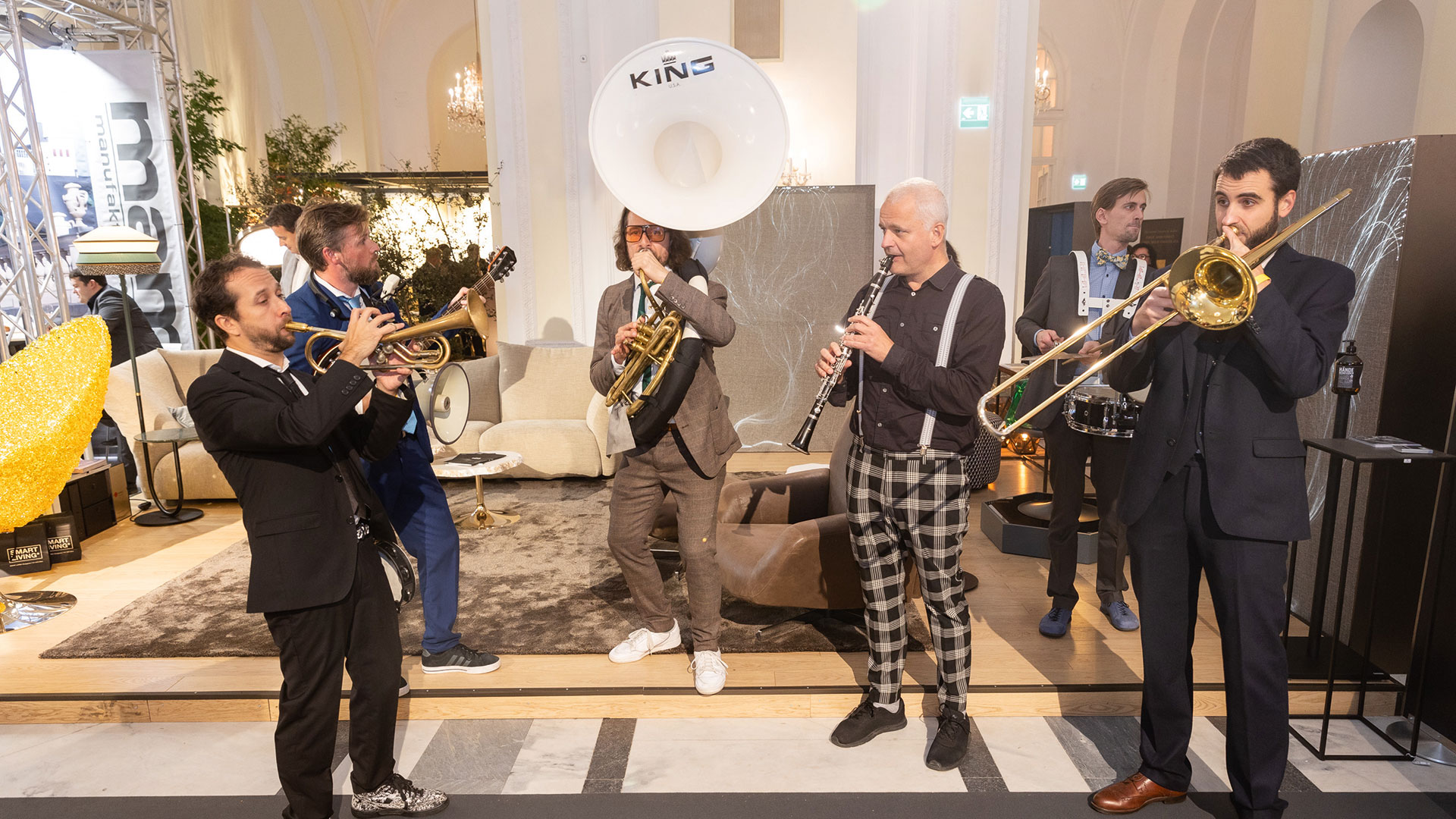 Dank Live-musik wurde die ohnehin schon ausgelassene Stimmung noch besser.
