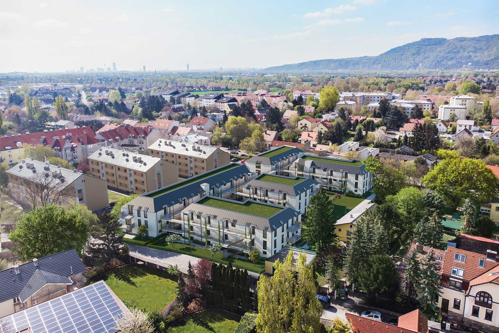 ÜBERFLIEGER: Vor den Toren der Großstadt Wien ankommen