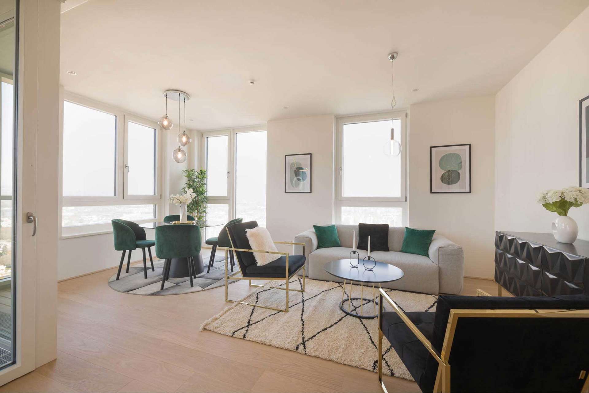 Eine Musterwohnung