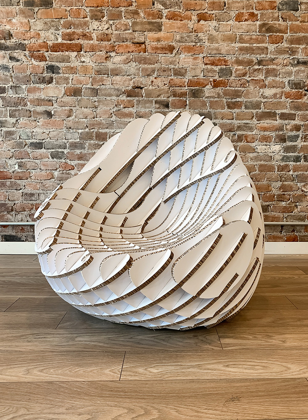 Hochwertig&nbsp;Das von Maximilian Hansen gegründete Studio Nordwerk Design kreiert alle Arten von »Green Design«, hauptsächlich aus Karton, wie den Sessel »MC 207«.&nbsp;nordwerk.co