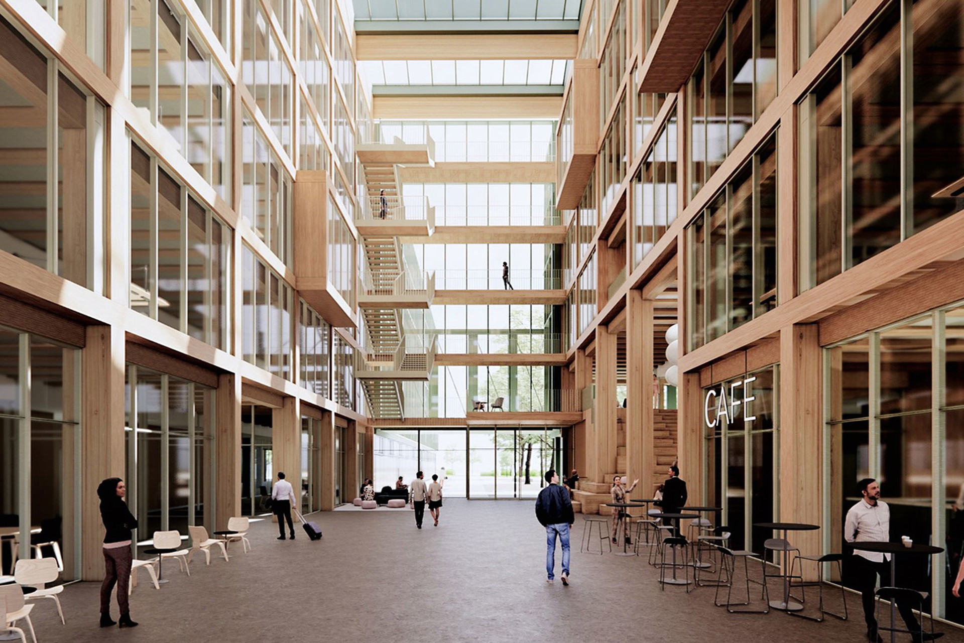 Werksviertel, München&nbsp;Am Münchner Ostbahnhof wurde ein Industrieareal zu einem Schaufenster des New Works. Neben Firmensitzen, Gastronomie und Kultur wird hier auch gewohnt, denn nur so lassen sich junge Start-ups ins notorisch teure München locken. icampus-münchen.de