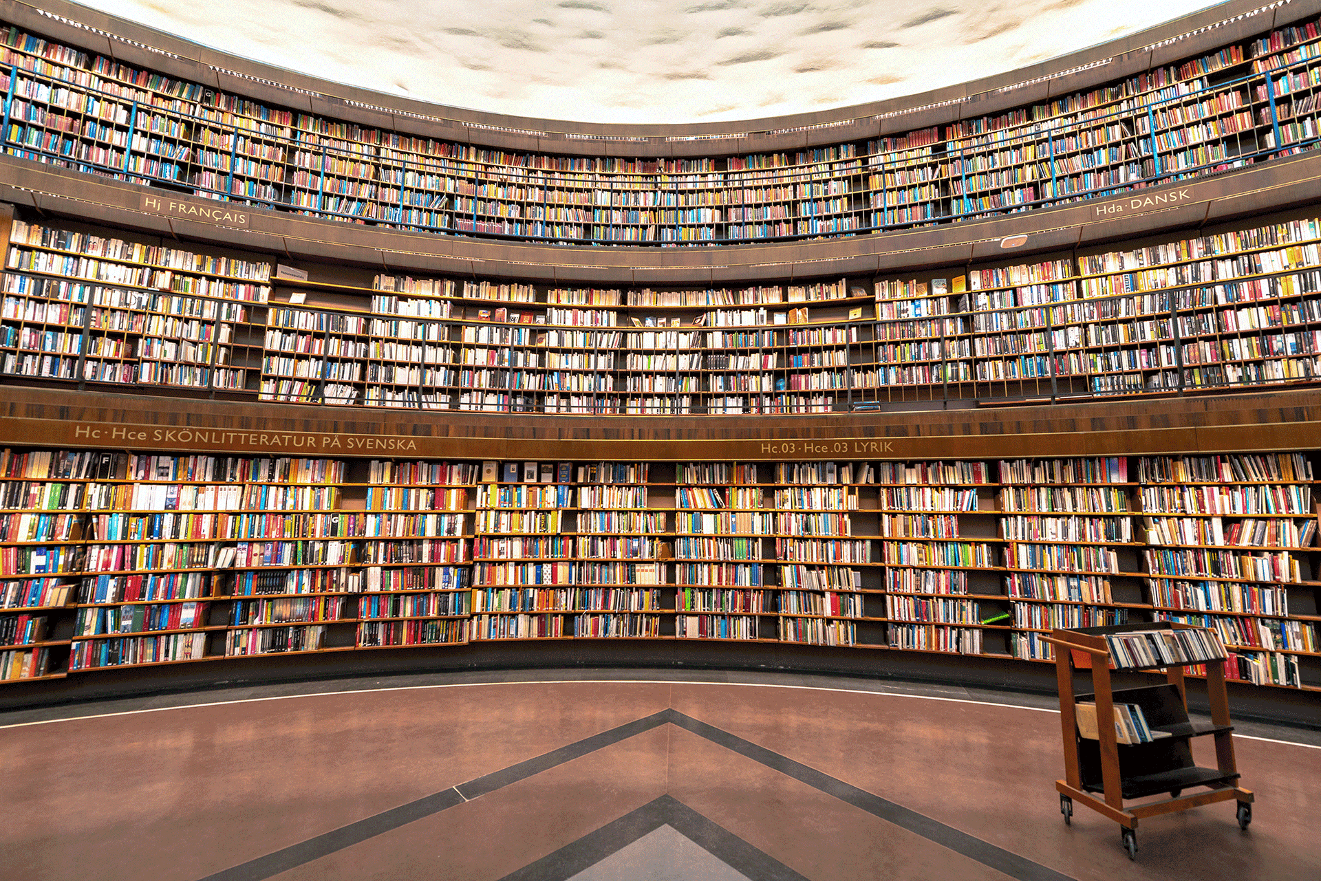 Zur Stadtbibliothek Stockholm biblioteket.stockholm.se