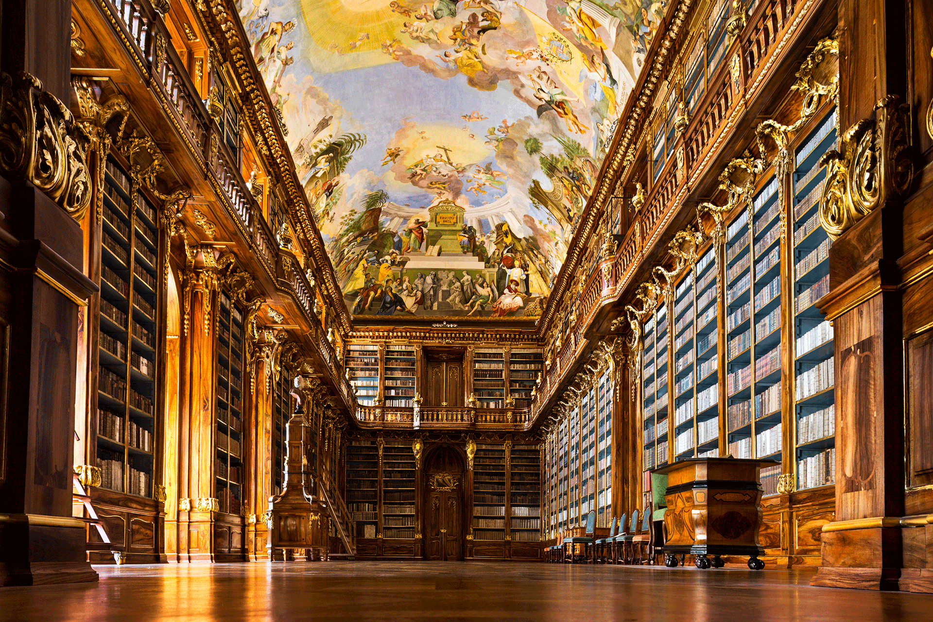 Zur Strahov-Bibliothek strahovskyklaster.cz